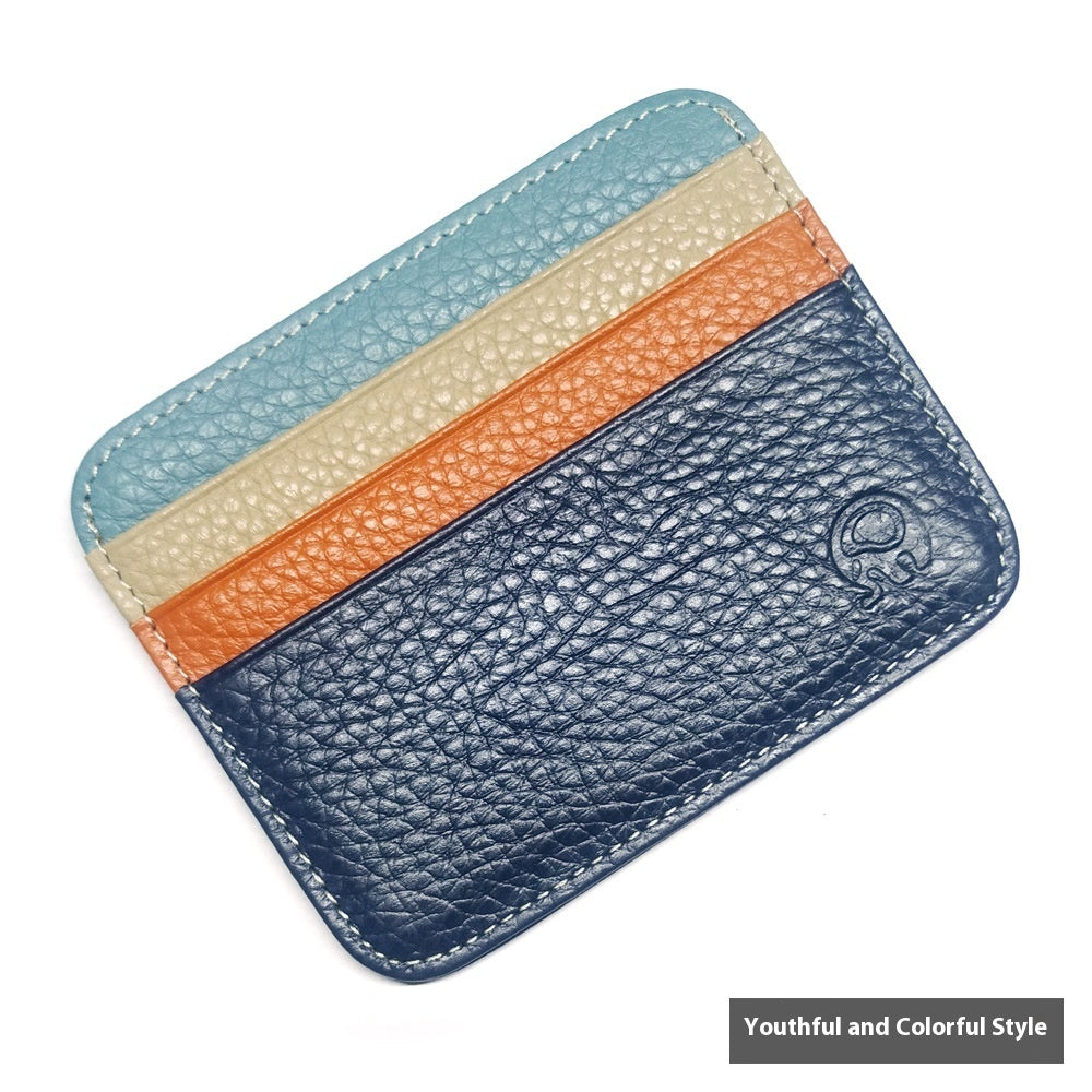 Coin Purse Genuine Leather Card Holder