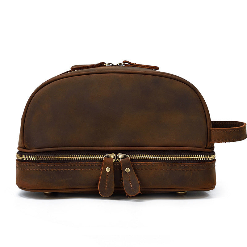 Regal Hide “Nomad” Crazy Horse Leather Travel Clutch