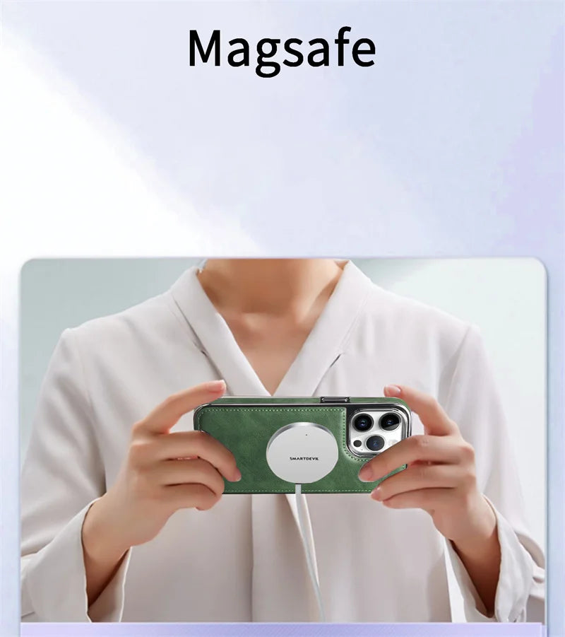 Leather Magnetic Phone Case