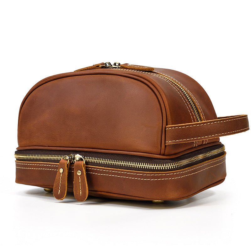 Regal Hide “Nomad” Crazy Horse Leather Travel Clutch